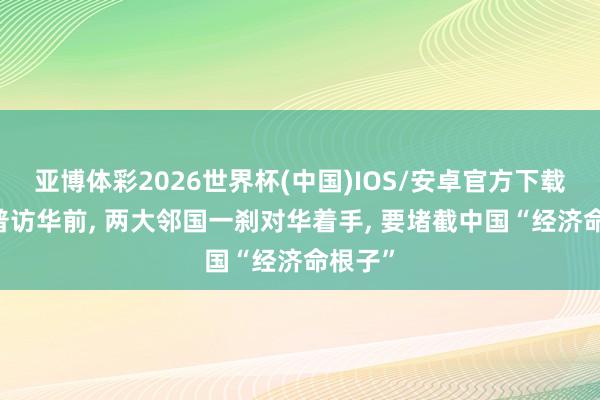 亚博体彩2026世界杯(中国)IOS/安卓官方下载 特朗普访华前， 两大邻国一刹对华着手， 要堵截中国“经济命根子”